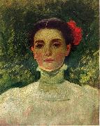 Frank Duveneck Portrait of Maggie Wilson Germany oil painting artist
